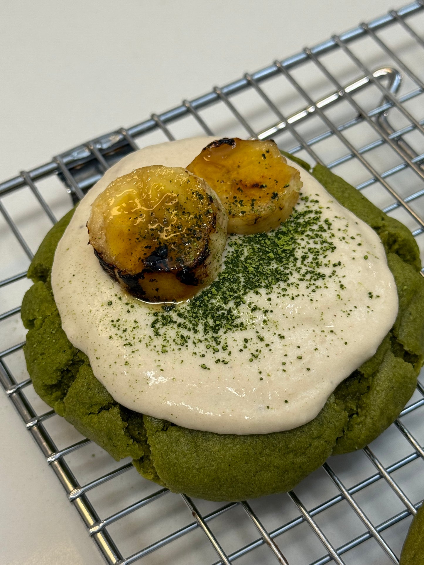 Banana Matcha Cookie