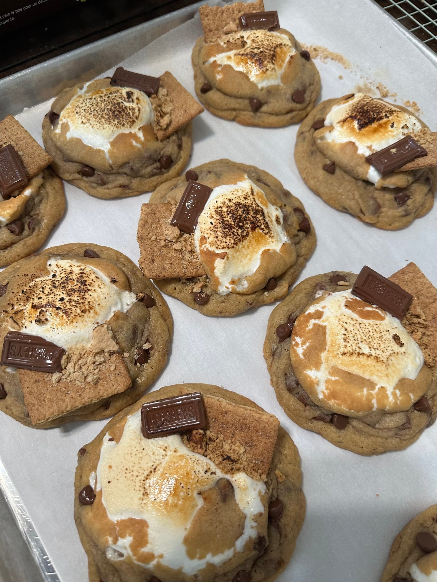 Campfire S’mores Cookie