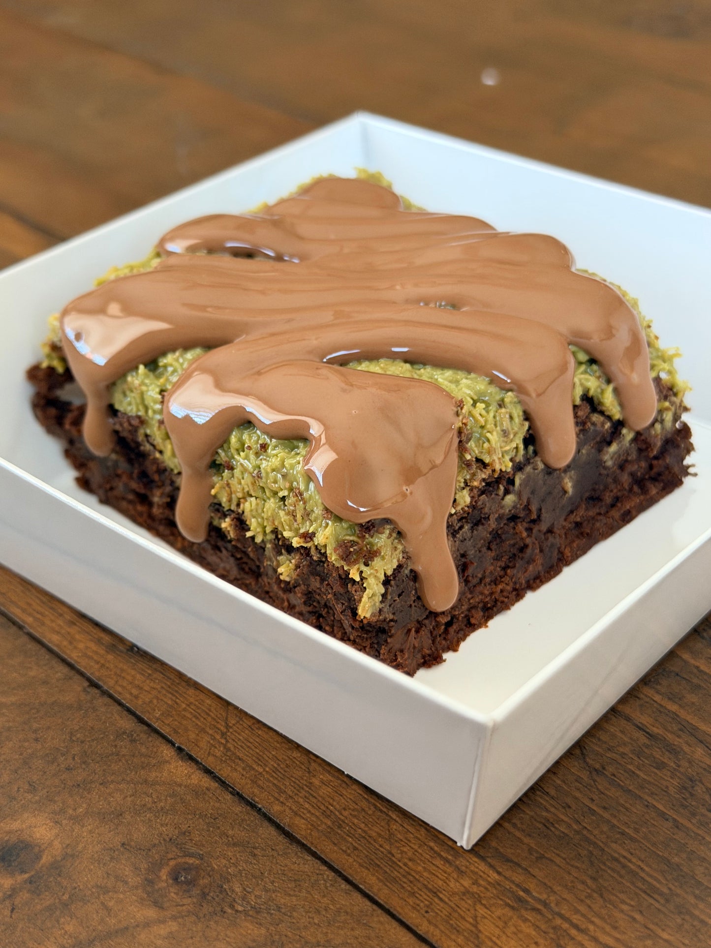 Dubai chocolate Brownie Piece